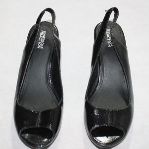 Black Wedges Size 8.5